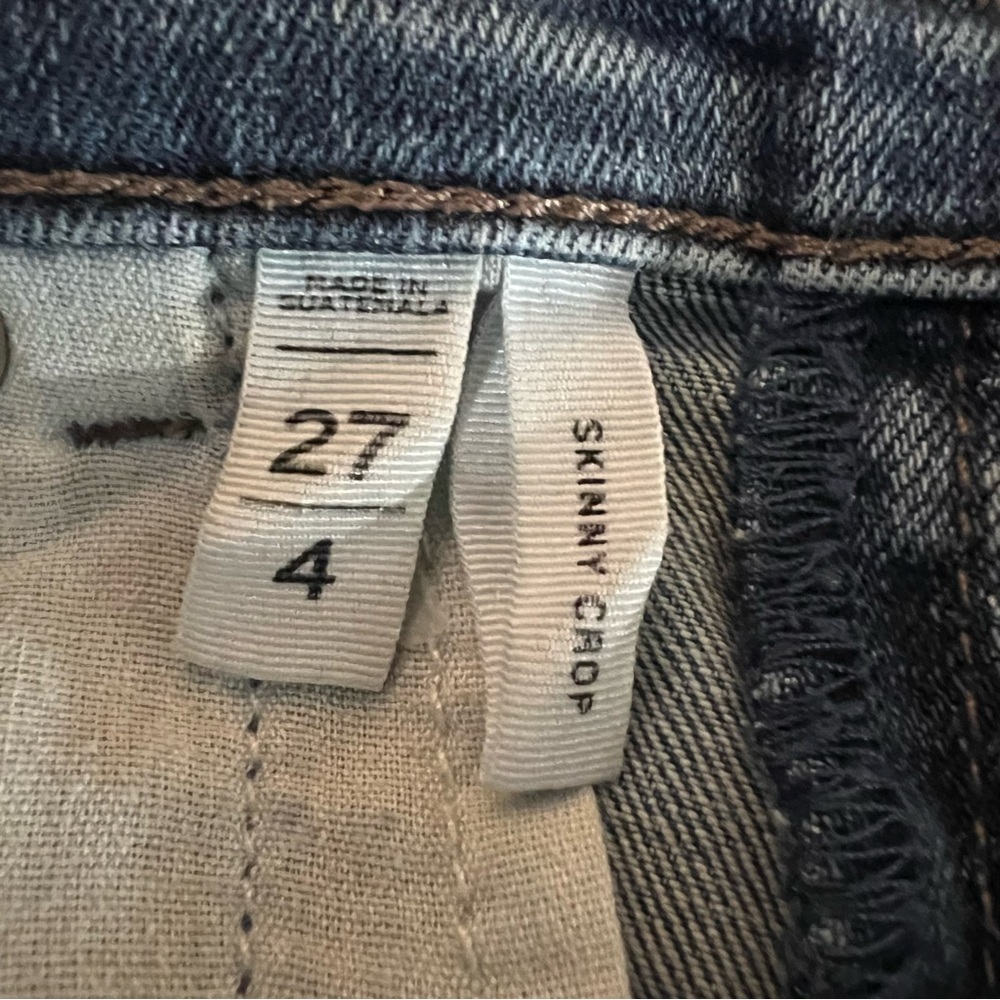 Ann Taylor LOFT Skinny Crop Jeans Size 4 - Picture 4 of 6